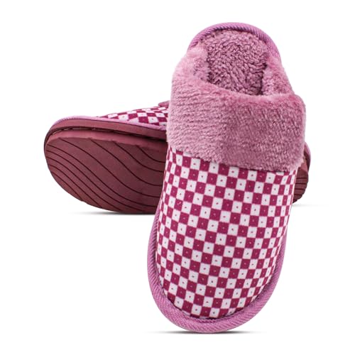Image of VRITRAZ Soft Comfy Fur Indoor Outdoor Soft Bottom Fur | Anti Skid | Lightweight Winter Slipper, Warm House Chappal