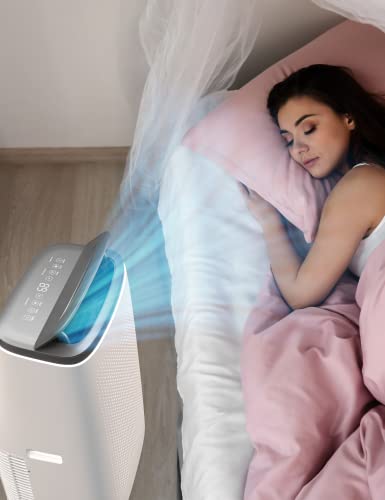 Image of PrecisionAuto Portable Air Conditioner 14000 BTU, 3-in-1 AC Unit with Fan & Dehumidifier - Quiet Cooling for Rooms up to 750 Sq. Ft - LED Display, Remote, 24H Timer, Energy Efficient, Window Kit.