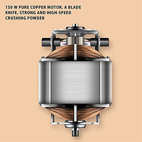 WGLL Molinillo de Cuchilla de Acero Inoxidable 150W para café Espresso, operación silenciosa, Grano de café y Molinillo… - Imagen 5