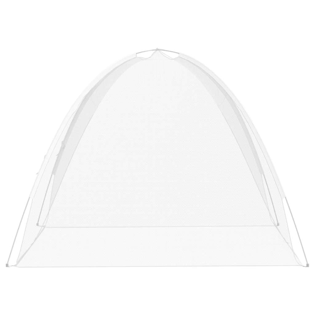Moskito-Netzzelt Mongolisch schwarz 200 x 120 mit Fiberglasstangen und Polyesternetz, für Einzelbett, Camping, Outdoor, Reise und Schlafzimmer