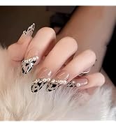 Amazon | Liberte555 ネイルチップ バレリーナ 3d 韓国 可愛い