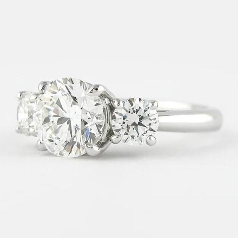 Bague imposante argent anti ternissement pierre CZ éclat - 2