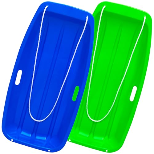 AKLIFFE Slittino da Neve 2 Posti 89cm