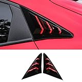 Rifoda for Civic Window Louvers Air Vent Scoop Shades Cover Blinds for Honda Civic 10th Gen...