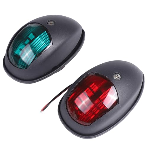 Fuworance LED Boot Navigatie Licht 12 V/24 V Navigatie Signaal Lamp Rood Groen Marine Boot Jacht Anker Licht Waterdichte Navigatie Signaal Waarschuwing Indicator Lichten - Afbeelding 4