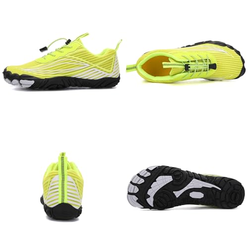 Tongzone Mens Womens Barefoot Trail Running Shoes Wide Toe Box Zero Drop Cross-Trainer Walking2