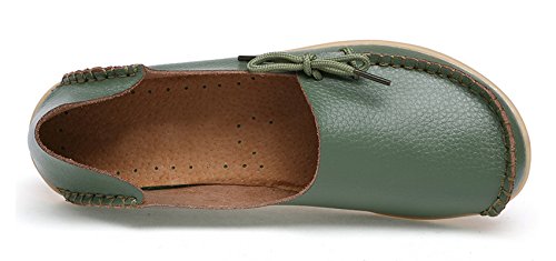 Image of VenusCelia Women's Breathable Comfort Walking Office Flat Loafer
