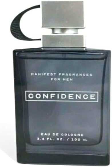 Confidence By Tru Fragrance Manifest Fragrances For Men Eau De Cologne 3.4 Fl Oz / 100 Ml - Unboxed.