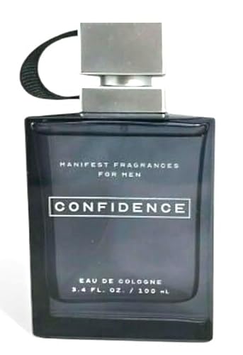 Confidence By Tru Fragrance Manifest Fragrances For Men Eau De Cologne 3.4 Fl Oz / 100 Ml - Unboxed.