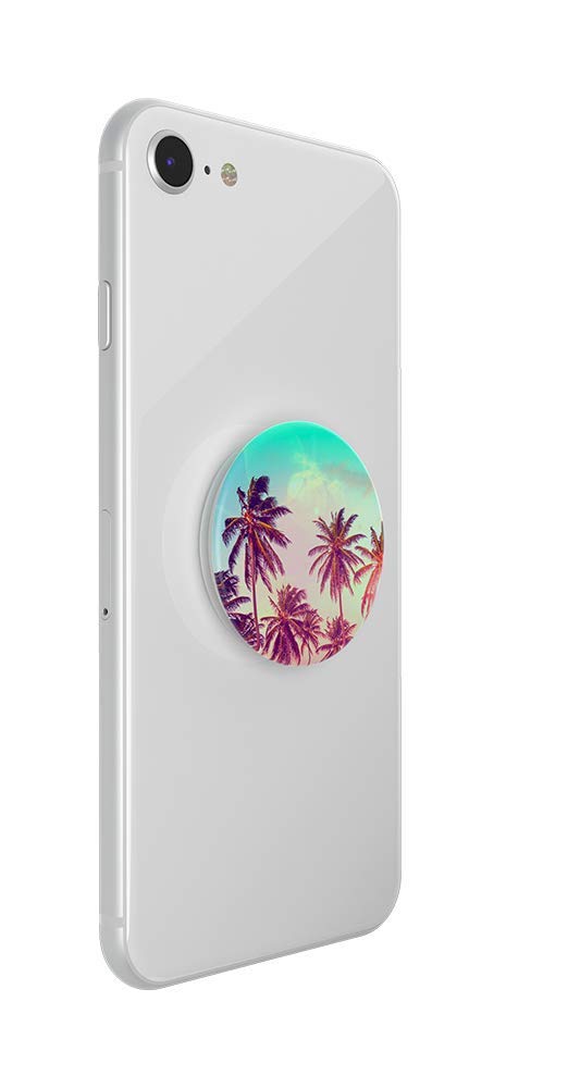 PopGrip PopSockets – Support Et Grip Pour Smartphone, Top Interchangeable Palm Trees