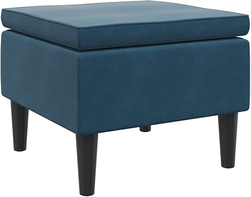 vidaXL Hocker mit Holzbeinen Fußhocker Fußbank Fußstütze Fußschemel Schemel Otto