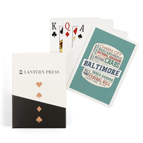 Lantern Press Baraja de Cartas de Póker de 52 Cartas