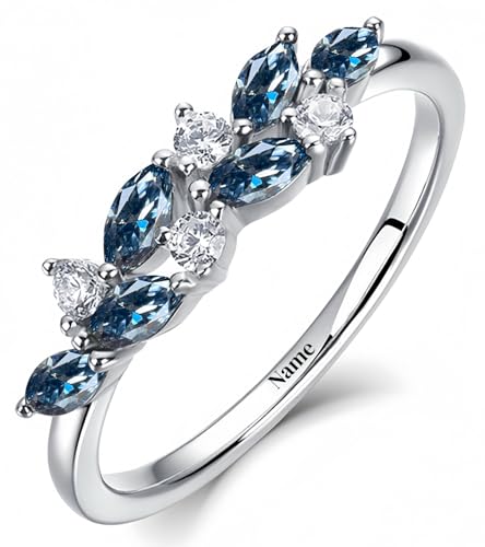 Dainty Moissanite Engagement Rings For Women, 10k/14k/18k/20k Moissanite Gold Ring, Leaf Art Deco Birthday Anniversary Unique Personalized Jewelry Gifts For Mom Wife Friends