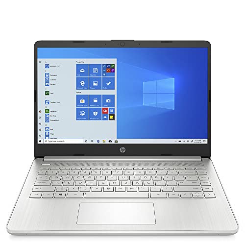 Image of HP Stream 14-fq0000 14-fq0045nr 14 inch Notebook, AMD Athlon 3050U Dual-core, Windows 10, 4GB RAM, 64GB eMMC, Silver