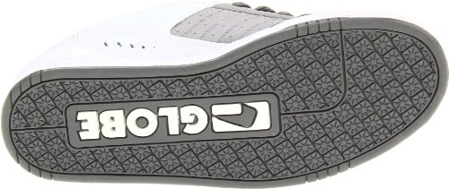 Image of Globe Mens Fusion Skate Shoes, Charcoal /Griffin /White, 6.5 M US