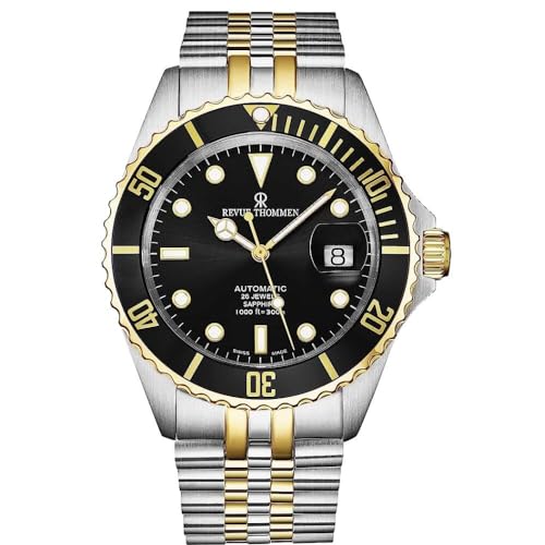 Revue Thommen Herren Armbanduhr Automatik Diver Bicolor 42 mm 17571.2247