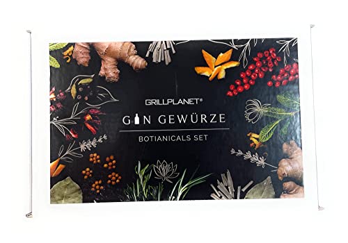Foto von 12 Premium Gin Gewürze Botanicals Gin selber machen Basic Set Gin Tonic Aromen