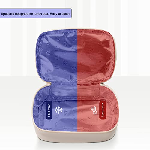 Vcromty Cute Lunch Bags For Women, Fashion Small Cooler Bags Insulated With Double Layer For Travel, Thermal Lunch Boxes Tote Bags For Work #TOP3