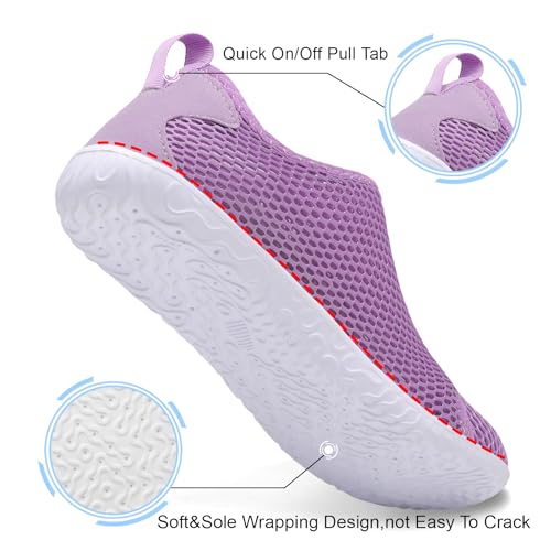 Image of Spesoul Womens and Mens Water Shoes Breathable Quick Dry Soft Barefoot Aqua Socks for Hiking Swim Beach Surf Yoga Sport