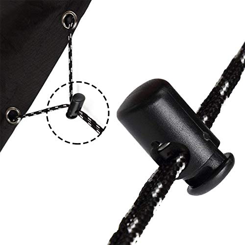 Himal Outdoors Lawn Mower Cover - Heavy Duty 600D Polyester Oxford Waterproof, UV Protection Universal Fit with… - Image 4