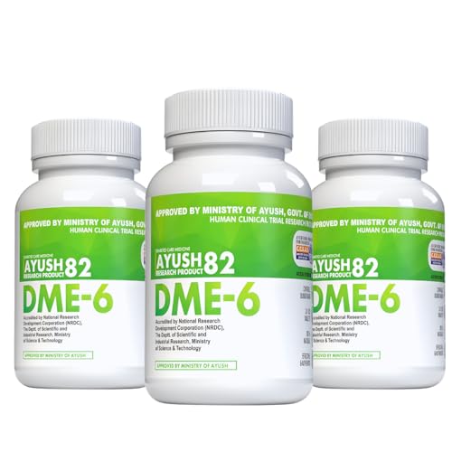 Image of Ayush 82 DME-6 | Diabetes Care Ayurvedic Medicine | Supports Healthy Blood Sugar Levels | Approved by Ministry of AYUSH | 3 Month Course, 360 Tablets