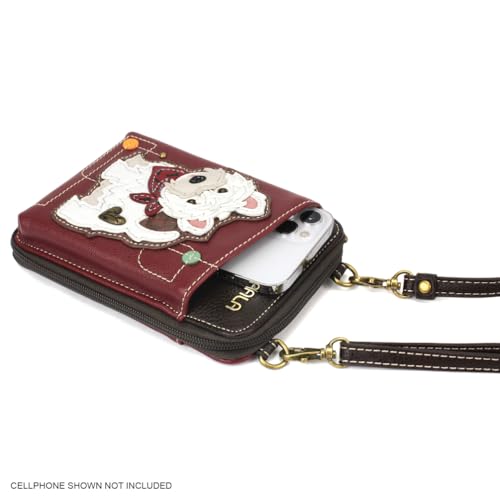 Image of CHALA Wallet Crossbody Cell Phone Purse - Women Faux Leather Multicolor Handbag with Adjustable Strap