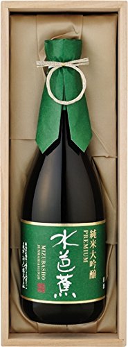 Amazon.co.jp: 水芭蕉 純米大吟醸 プレミアム 720ml[桐箱入り] : 食品