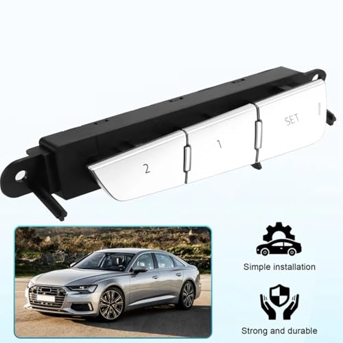 Bouton de réglage mémoire de siège Audi A6 C8 A7 commande électrique - 4