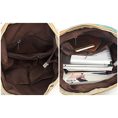 NOTAG Crossbody Bag for Women Large Capacity Shoulder Bag with Adjustable Shoulder Strap Casual Messenger Bag Waterproof Sling Crossbody Bag Top handle Handbag for girls - Image 4