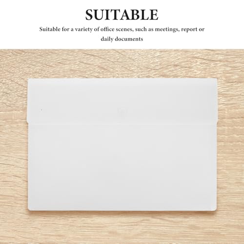 Porte Documents Plastique Résistant avec Fermeture à Pression - 3