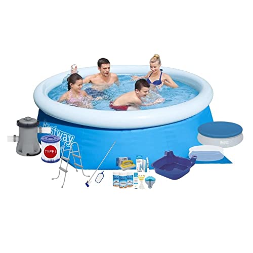 Preisvergleich Produktbild Swimmingpool Super Deal - Bestway Fast Set 244x66 cm Rund