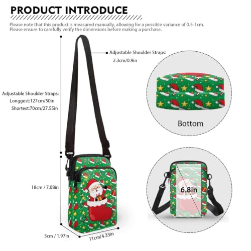 Image of Xpyiqun Small Crossbody Bag Women Phone Purses Sling Shoulder Handbag Cross Body Pouch Wallet Bags