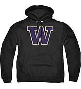 Official Collegiate Distressed Logo Pullover Hoodie - Unisex Adult Sweatshirt (Various Schools)