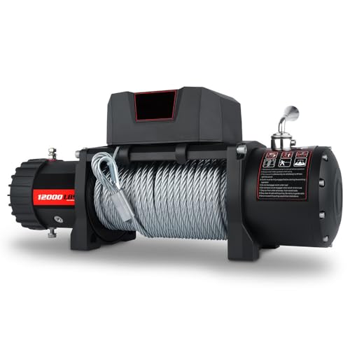 Winche Eléctrico de Recuperación 12000 lb 12V con Control Remoto miniatura 7