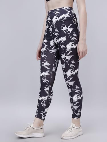 Image of Poojaran Workout Tight /Pants /Legging with Side Pocket, Stretchy Tights and a high Waist for Women and Girls' use in The Gym,Yoga,Running,Cycling