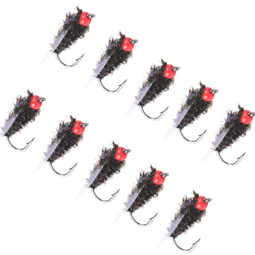 10pack Realistic Silicones Fishing Lures with Enhances Attractant Sharps Hook for Various Skill Levels Sharpened Hook Fishing Ge