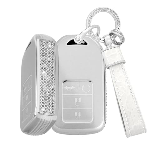 Coque de clé Bling pour Honda Civic CR-V : protection luxe en TPU pour femme