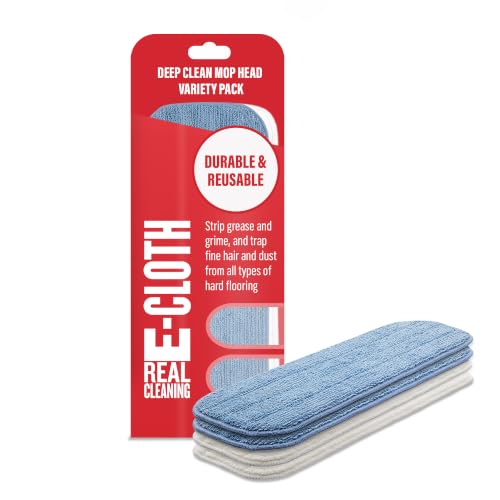 E-Cloth-Deep-Clean-Mop-Head-Variety-Pack-Mop-Pads-4-Pack E-Cloth Deep Clean Mop Head Variety Pack, Mop Pads - 4 Pack - Image 1