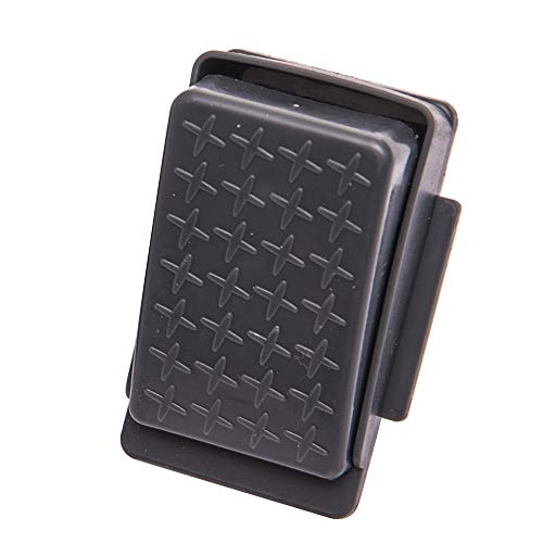 Weelye 6Volt 12Volt Accelerator Foot Pedal Reset-Control Switch ,For Kids Ride On Cars ，Electric Car Gray 6-Pin Socket Replacement Parts #TOP3