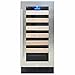 Vinotemp 54 Bottle Single Zone Stainless Steel Wine Cooler