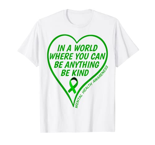 Mental Health Awareness Month 2023 - Be Kind Mental Health Camiseta