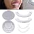 Denture Teeth Veneers for Whitening Teaching, Customizable Temporary Fake Teeth for Snap on Instant & Perfect Smile