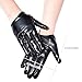 Oxtxuzdm Women Glossy Short Gloves Punk Styles Hand Gloves For Fashion And Comfortable Night Club Music Festival Handwear