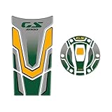 Motorrad-Tankpad-Aufkleber schützen Ihren Motorradtank vor Abnutzung und schmücken Ihr Motorrad.