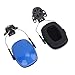 RiToEasysports Safety Helmet Ear Protection Sound Block Ear Protection Officers for Working for an Adjustable Listener - Muff for Shipbuilding Buildings (Blue)