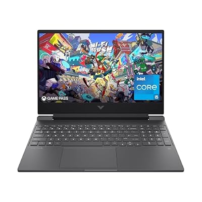 HP Victus 15.6 inch Laptop, FHD 144Hz Display, Intel Core i5-12500H, 16 GB RAM, 512 GB SSD, NVIDIA GeForce RTX 4050 GPU (6 GB Dedicated), Windows 11 Home, 15-fa1040nr (2023)