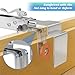Drawer Front Installation Clamps Adjustable Drawer Fixing Clamp for Cabinet Installation Tools Drawer Front Fixing Clip, 2 Pack Efficient Drawer Face Panel Clamps