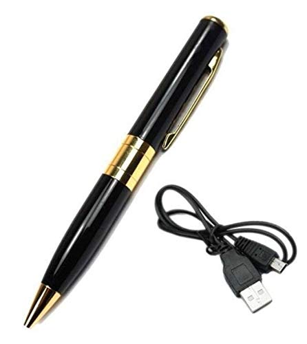 Snap Sales SPY Pen Camera Full HD Recorder Hidden Camera Memory Card Slot Ultra Clear Videos/Photos