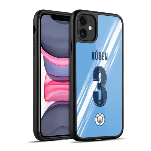 Coque iPhone 11 Qualité Militaire Man City Rúben Dias - Protection Renforcée Premium
