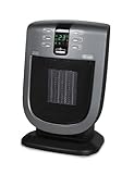 DeLonghi DCH5090ER Compact Digital Ceramic Heater, Black